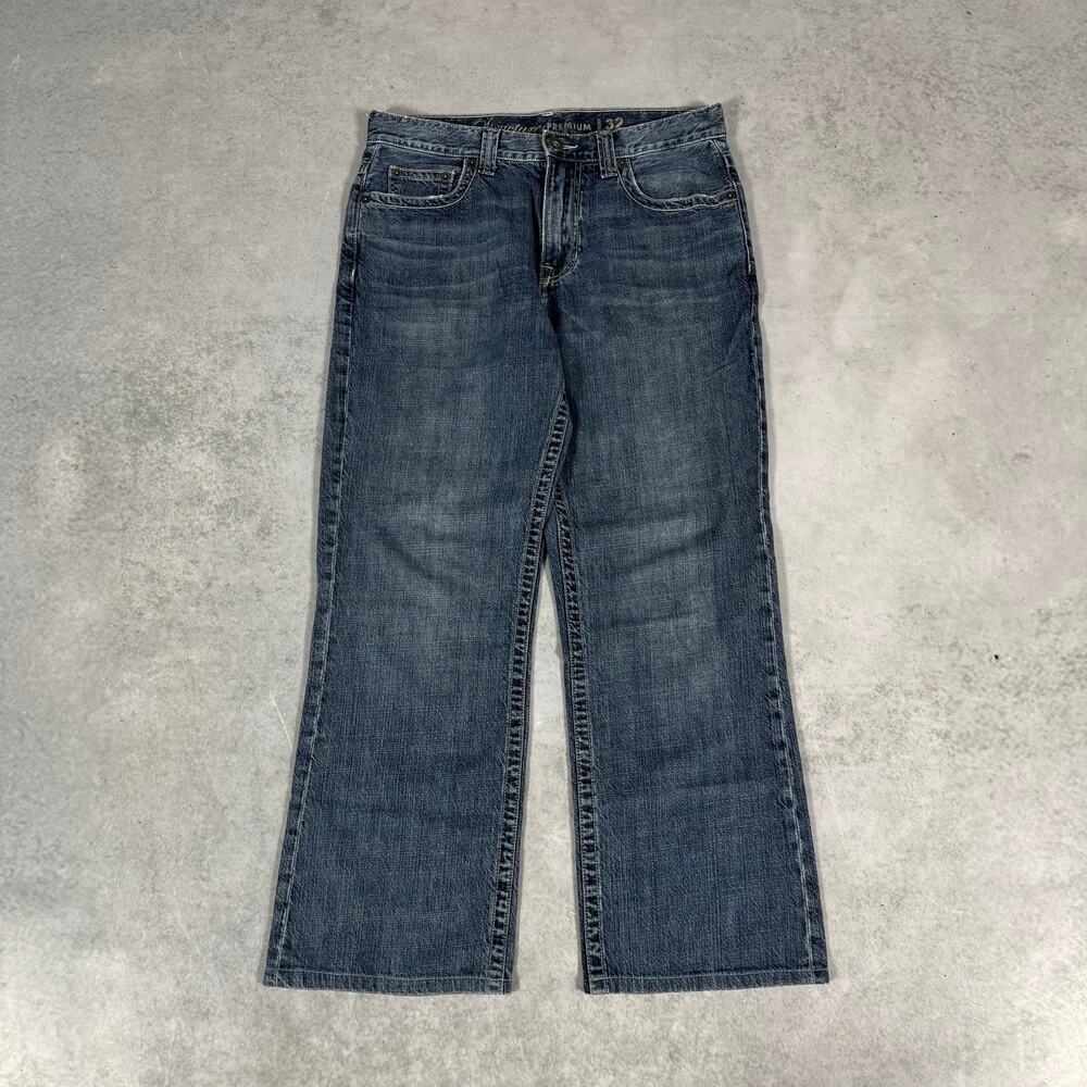 Structure Premium Denim Jeans Medium Wash - Size: 32x30